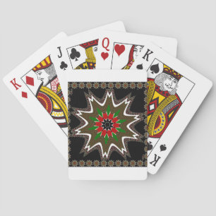 Kenyan Flag Colours Art Print/Graphic Playing Cards