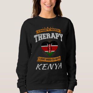 Kenyan Flag I Kenya Flag I Vacation Kenya Sweatshirt