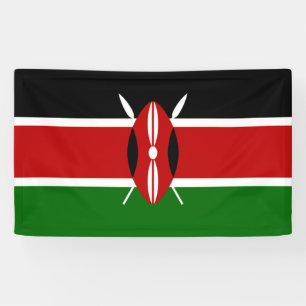 Kenyan Flag (Kenya) Banner