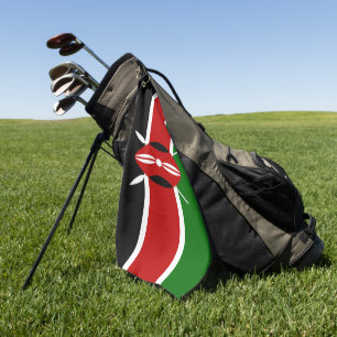 Kenyan Flag & Kenya golf holiday /sports Towel