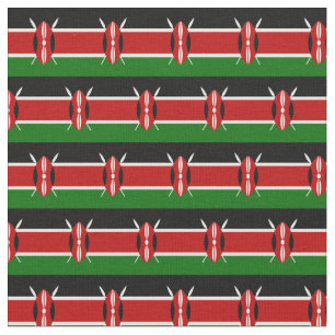 Kenyan Flag & Kenya Trendy Fabric /fashion