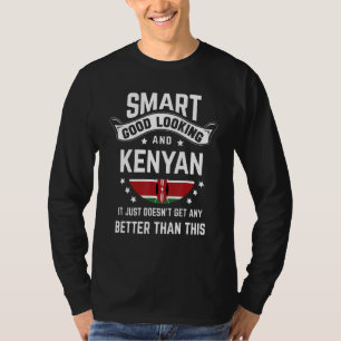 Kenyan Flag Native Pride Kenya Kenyan Roots T-Shirt