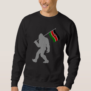 Kenyan Flag On Kenya Flag Sweatshirt