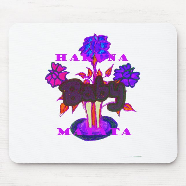 Kenyan Heart Art: I Love Kenya Mouse Pad (Front)