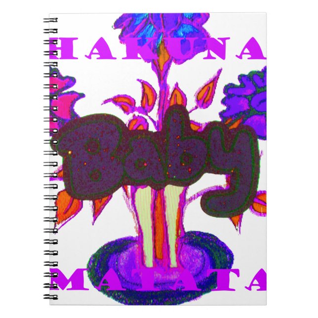 Kenyan Heart Art: I Love Kenya Spiral Notebook (Front)