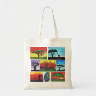 Kenyan Kids Paintings Tote Bag