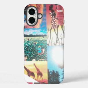 Kenyan Tapestry   Wildlife, Culture & Coastal Beau iPhone 16 Plus Case