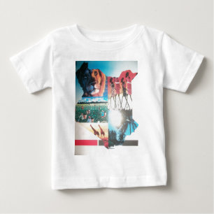 Kenya's Cultural Roaring Pride Sipping Serenity: Baby T-Shirt