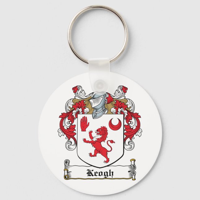 Keogh Family Crest Key Ring (Front)