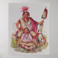Keokuk or 'Watchful Fox', Chief of the Sauks