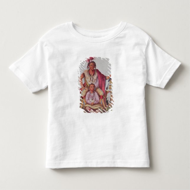Keokuk or 'Watchful Fox', Chief of the Sauks Toddler T-Shirt (Front)