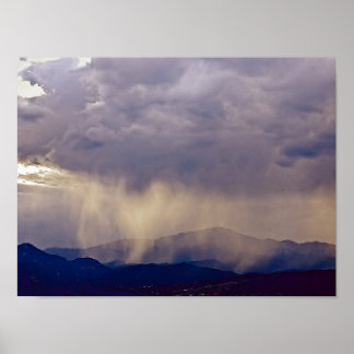 KEP_20050909 Rain storm along the Front Range Poster