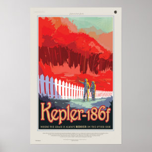 Kepler-186f Poster