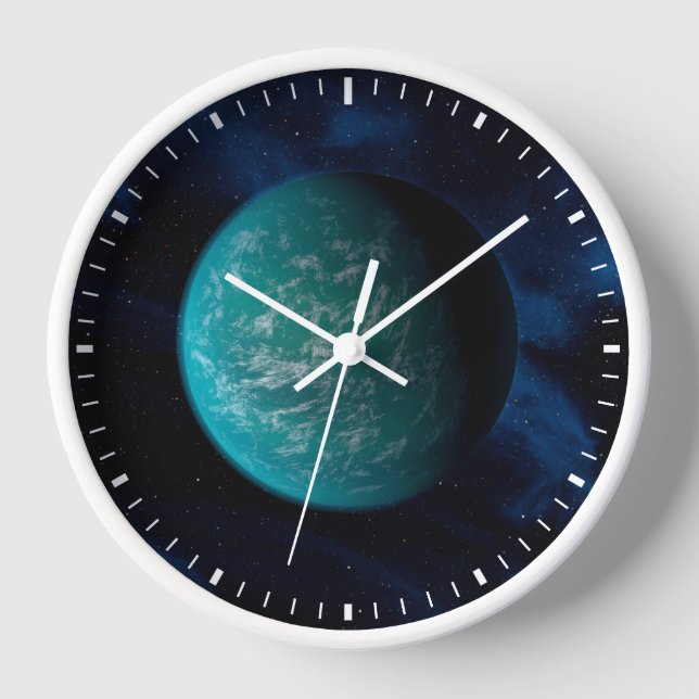 Kepler 22b, An Extrasolar Planet. Clock (Front)