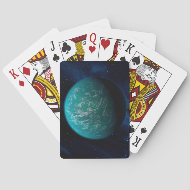 Kepler 22b, An Extrasolar Planet. Playing Cards (Back)