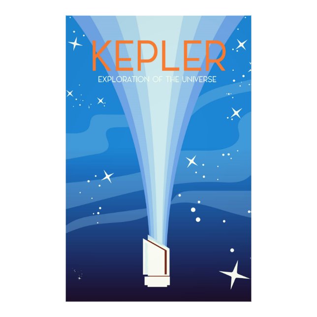 Kepler - Exploration of the Universe Photo Print (Front)