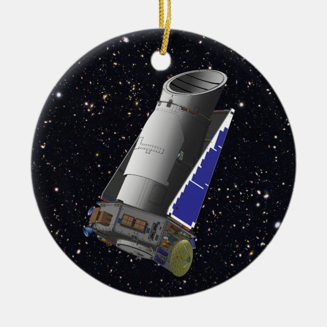 Kepler Space Telescope Ceramic Tree Decoration (Front)