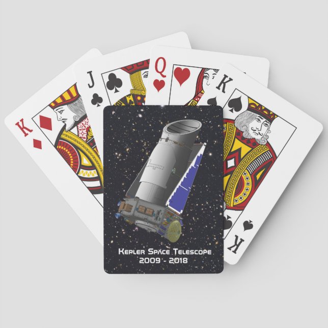 Kepler Space Telescope Playing Cards (Back)