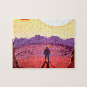 Kepler Space Travel Destination Planet Adventure Jigsaw Puzzle