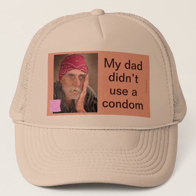 Keps — Condom Trucker Hat (Front)