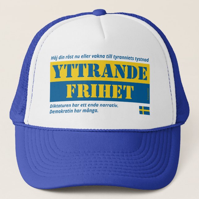 Keps — Freedom of expression Trucker Hat (Front)