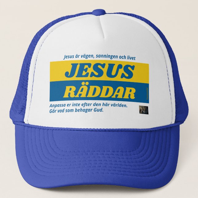 Keps — Jesus savers Trucker Hat (Front)