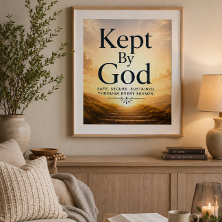 Kept By God: Safe, Secure and Sustained Poster