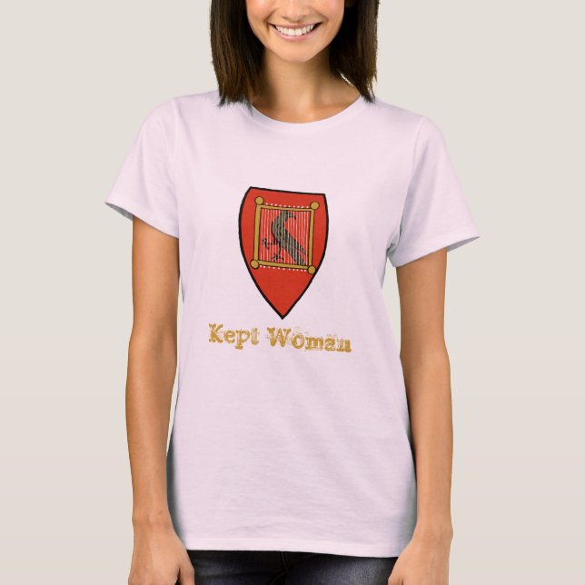 Kept Woman, Gilded Cage II T-Shirt (Front)