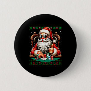 Ker Santa Ker Player Ugly Christmas Sweater 6 Cm Round Badge