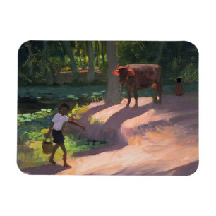 Kerala Backwaters India 1996 Magnet
