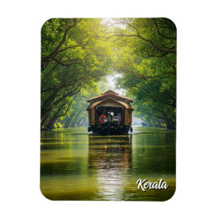 Kerala Houseboat India Magnet