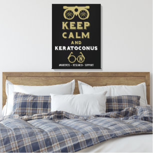 Keratoconus Support And Awareness Canvas Print