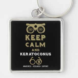 Keratoconus Support And Awareness Key Ring