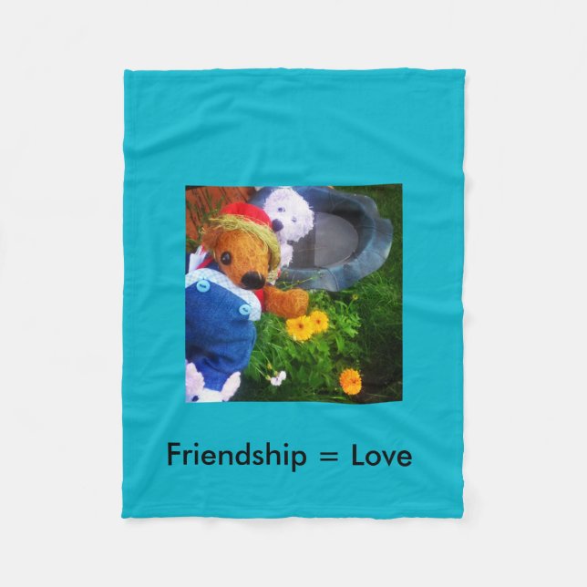 Ker'D and deeOHgee fleece blanket (Front)