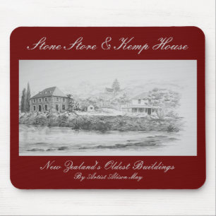 Kerikeri Stone Store and Kemp House Mouse Pad