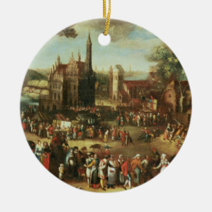 Kermesse at Avdenarde Ceramic Tree Decoration