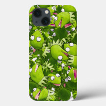Kermit the Frog - Iphone Case Cartoon Fun Colourfu