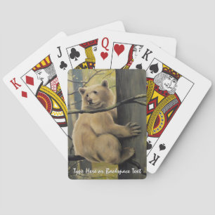 Kermode Bear Cards Personalised Bear Playing Cards