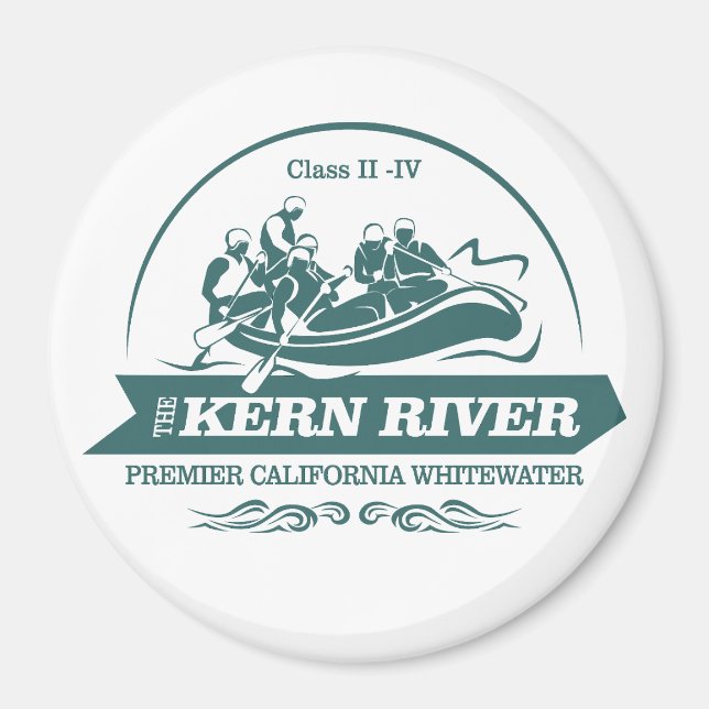 Kern River (rafting 2) Magnet (Front)