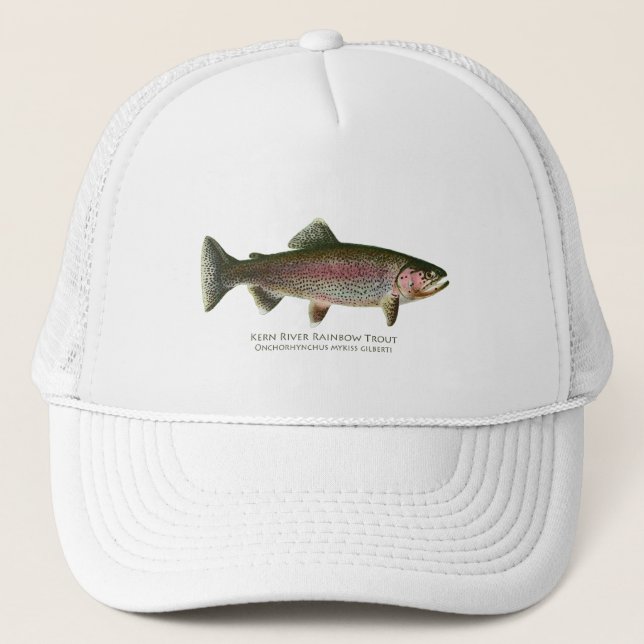 Kern River Rainbow Trout Trucker Hat (Front)