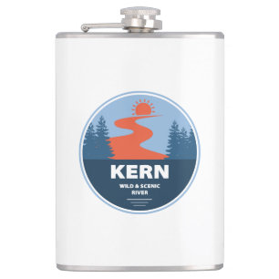 Kern Wild And Scenic River Hip Flask