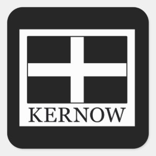 Kernow Square Sticker
