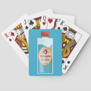 Kerosene Bottle Parffin Playing Cards