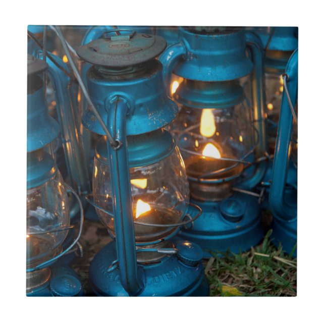 Kerosene Lamps | Ol Pejeta Bush Camp Tile (Front)