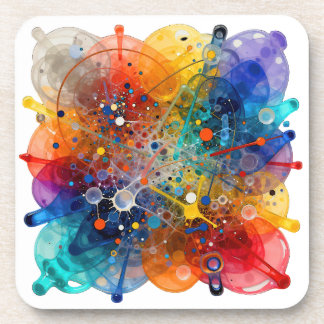 “Kerplopulous” – Abstract Psychedelic Coaster