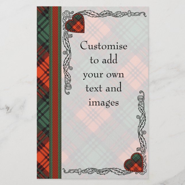 Kerr clan Plaid Scottish tartan (Front)