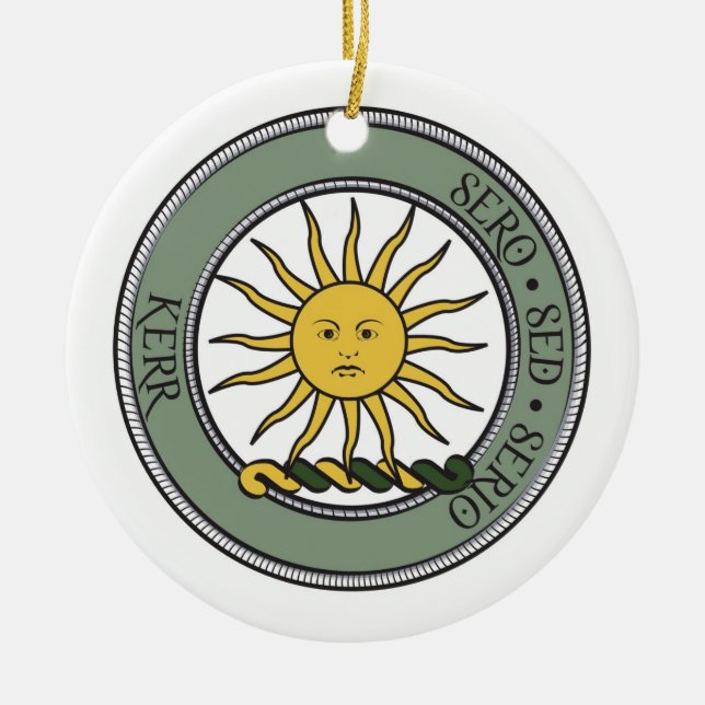 Kerr Crest Ornament (Front)