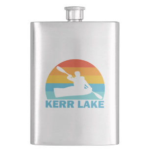Kerr Lake Virginia North Carolina Kayak Hip Flask