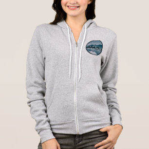 Kerr Lake Virginia North Carolina Reflection Hoodie