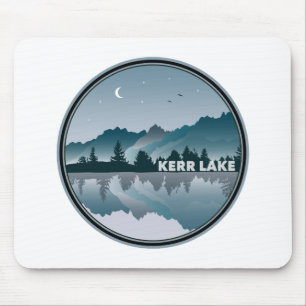 Kerr Lake Virginia North Carolina Reflection Mouse Pad